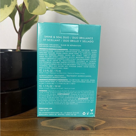 Moroccanoil Shine & Seal Duo- Moroccanoil Treatment & Mending Infusion Repair - Picture 3 of 7